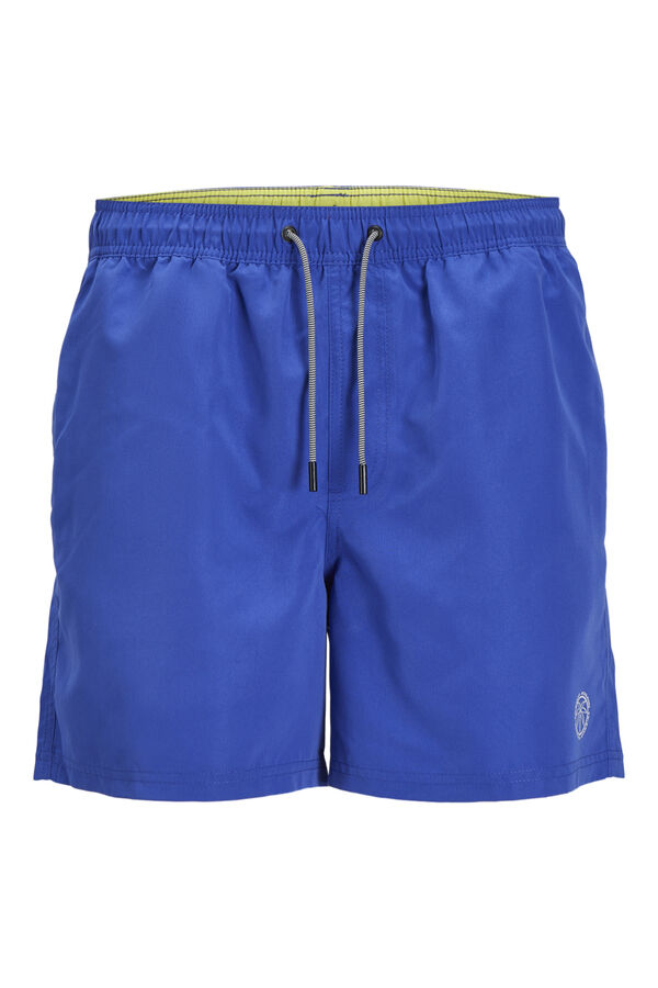 Jack & Jones PLUS Fato de banho fit regular azul