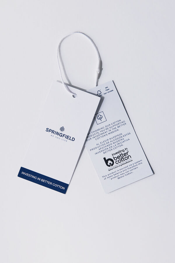 Springfield Camisa vaquera azul