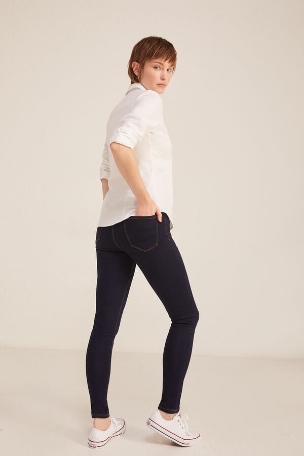 Springfield Jeans Jegging Lavagem Sustent&aacute;vel azul