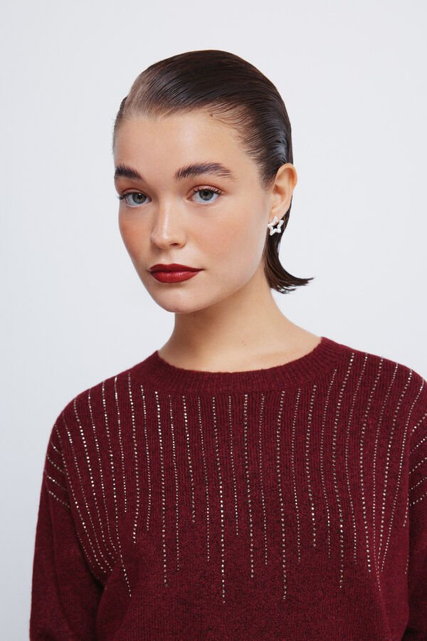 Springfield Jersey cristales fantas&iacute;a burdeos