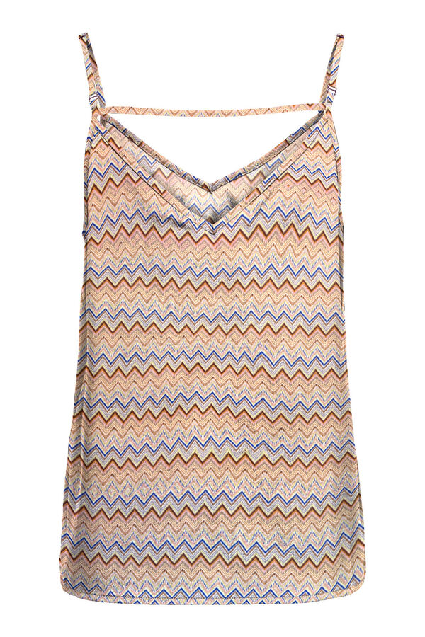 Only Top com alça fina vermelho