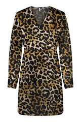 Only Vestido curto cinzento