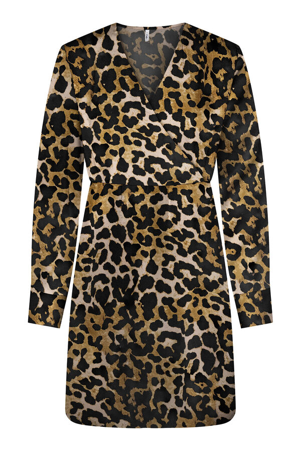 Only Vestido curto cinzento