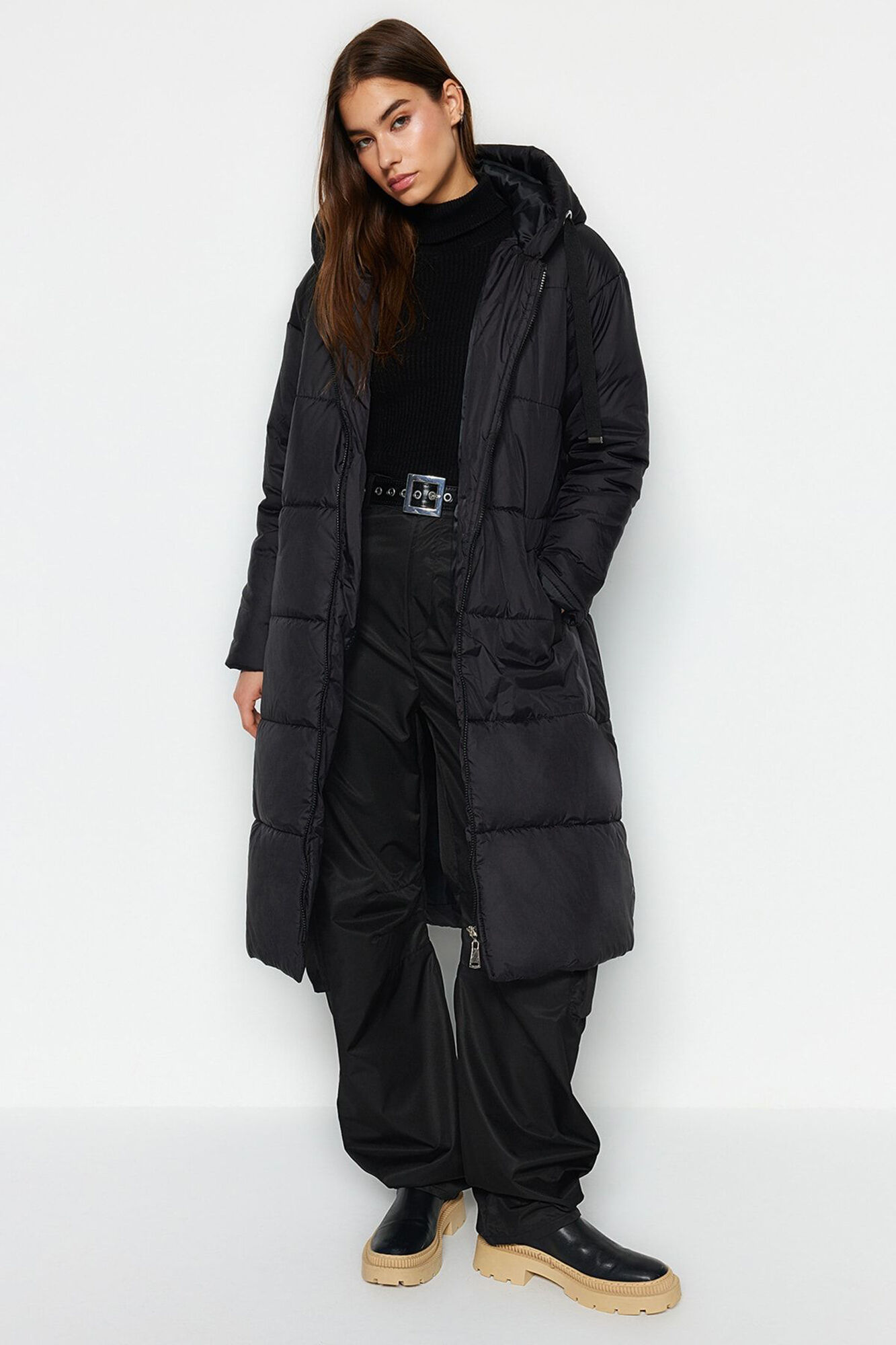 Trendyol Abrigo largo