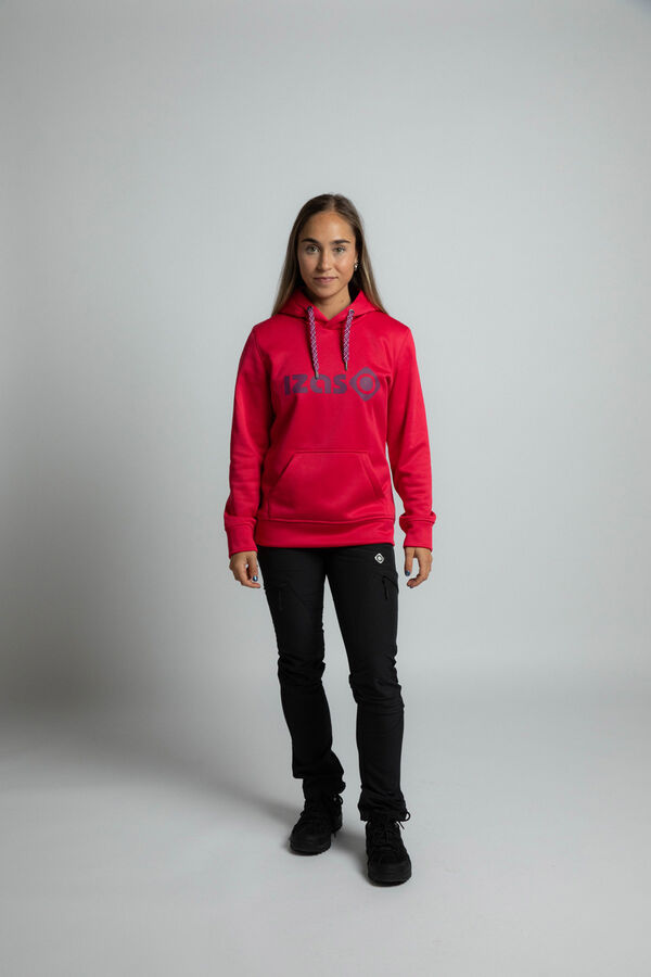 Izas Sudadera con capucha fucsia