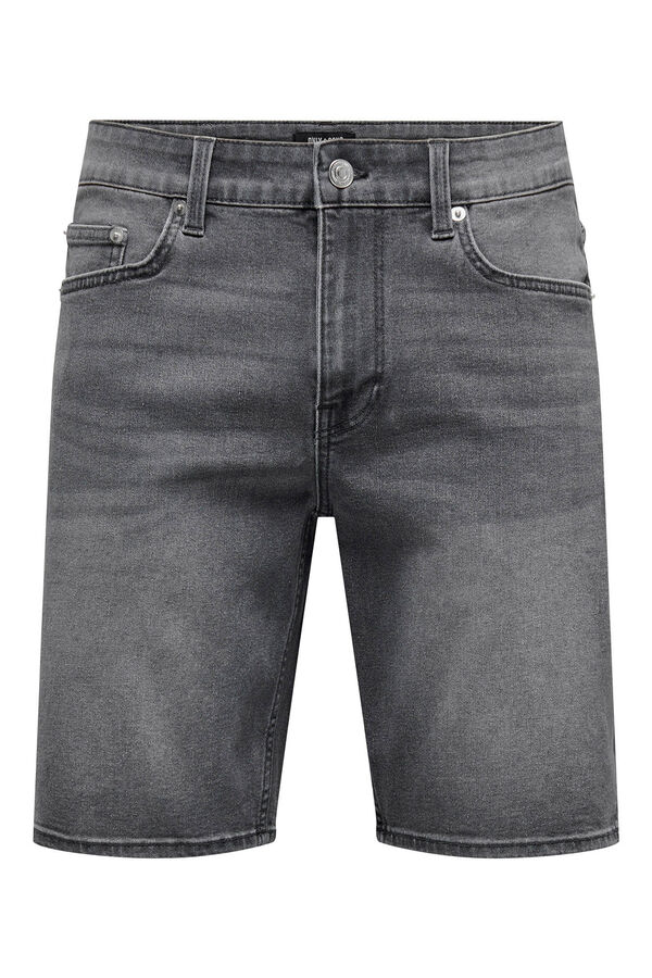 Only & Sons Denim f&uuml;r Herren in regular fit. cinzento