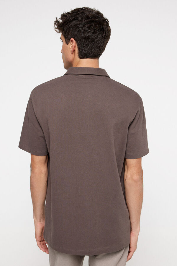 Springfield Polo piqu&eacute; estructura relax nude