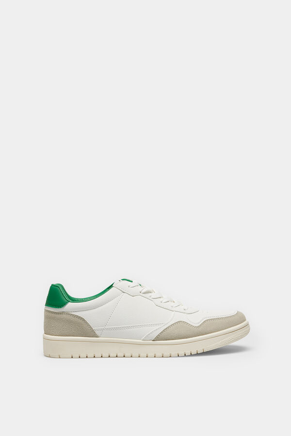 Springfield Zapatilla deportiva retro blanco