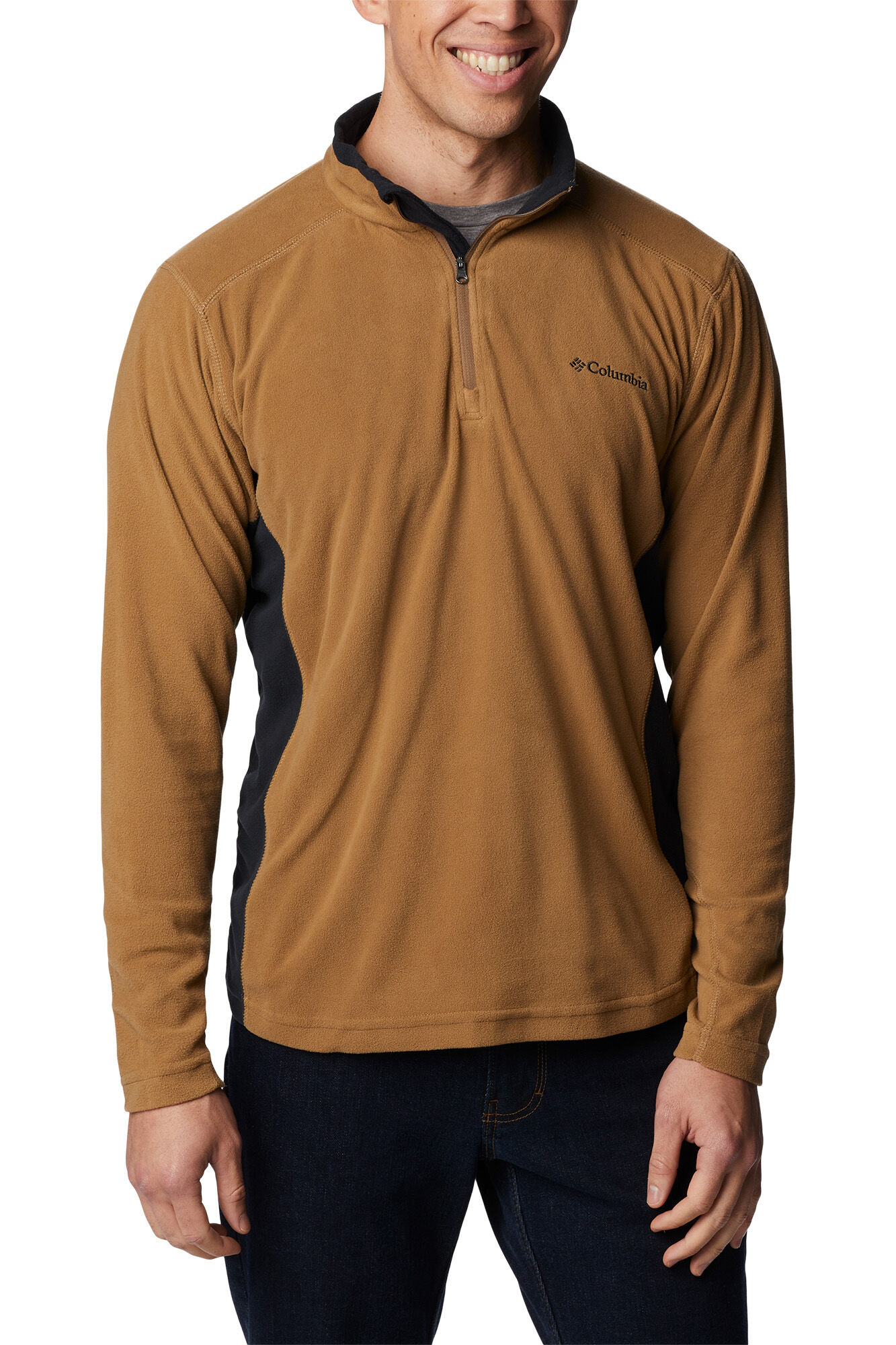 Columbia Forro meia fecho-&eacute;clair para homem Columbia Klamath Range&trade; II