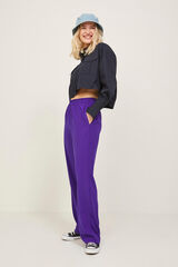 Jack & Jones Pantal&oacute;n fit regular morado/lila