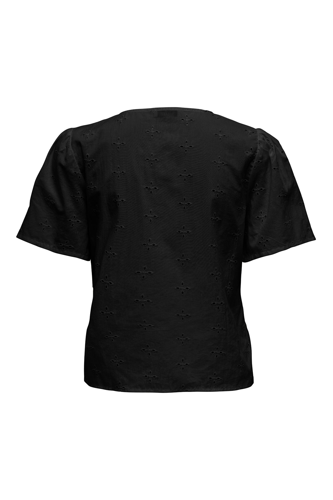 JDY Blusa manga curta bordada