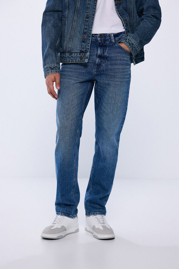 Springfield Jeans regular fit azul