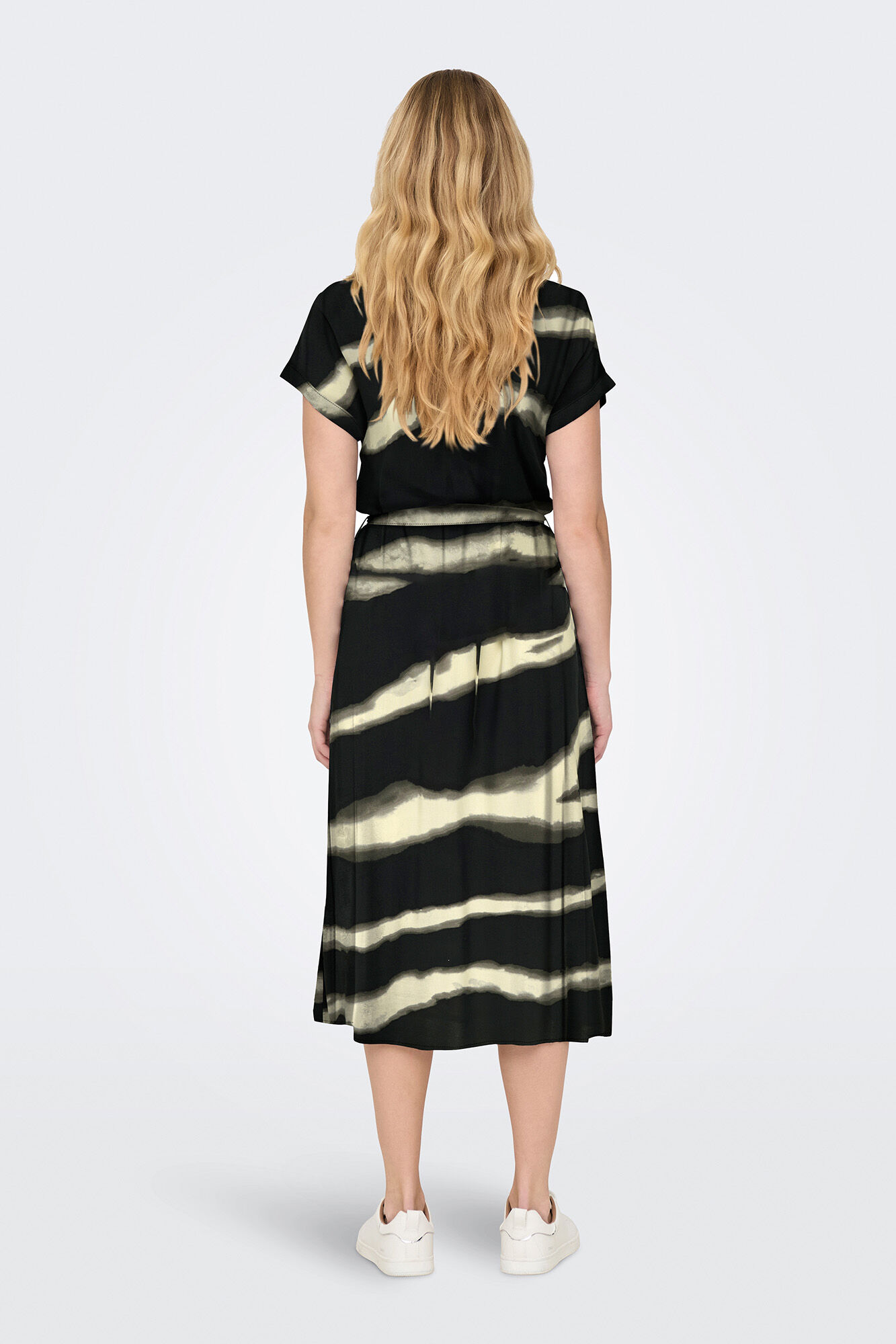 JDY Vestido midi estampado