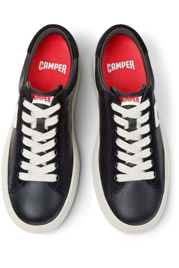 Camper T&ecirc;nis de couro preto