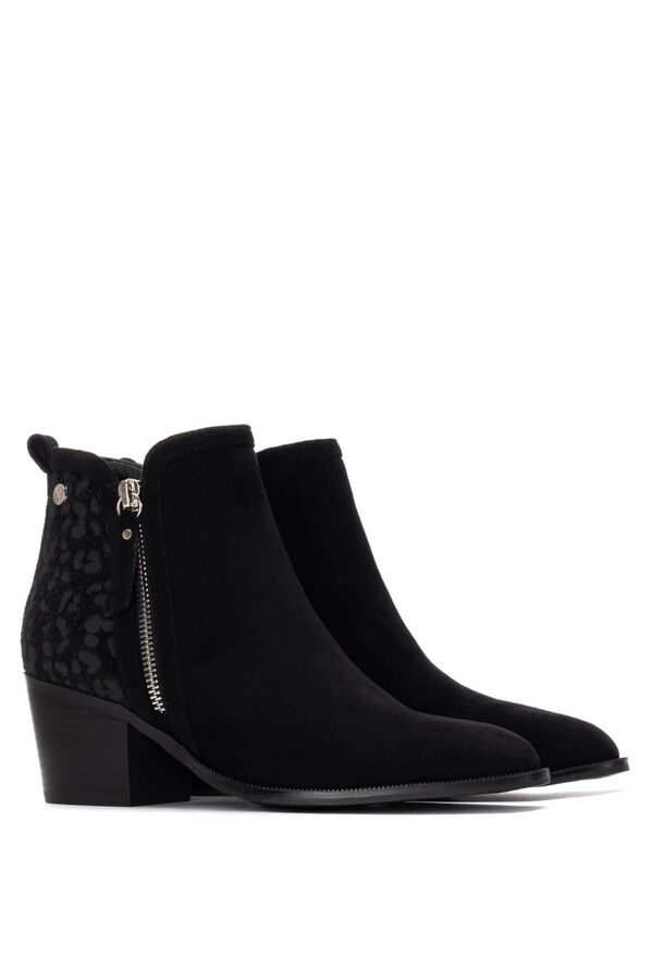 XTI Bota de salto alto preto