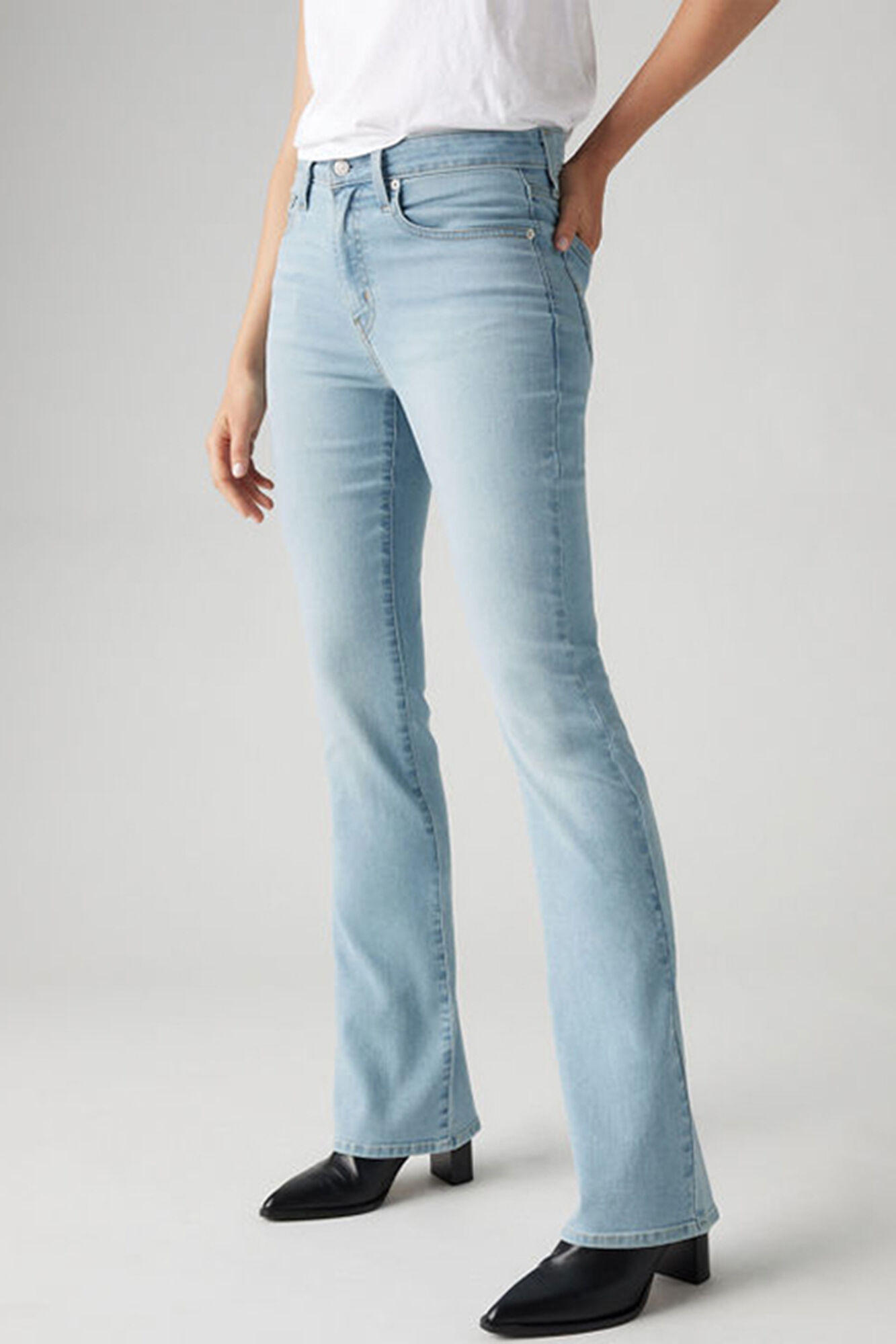 Levi's Cal&ccedil;a jeans bootcut de cintura alta 725&trade; 