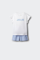Springfield Kids Pijama de menina branco