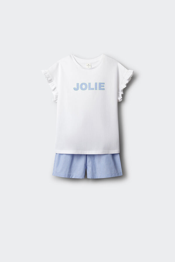Springfield Kids Pijama de menina branco