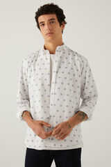 Springfield Camisa pinpoint stretch natural