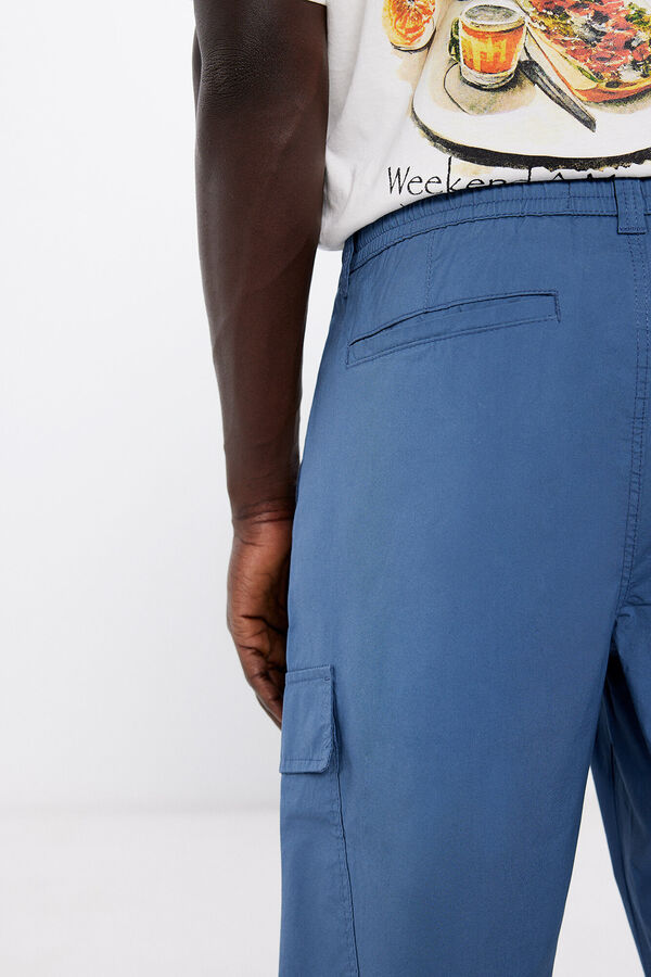 Springfield Pantal&oacute;n cargo ligero azul