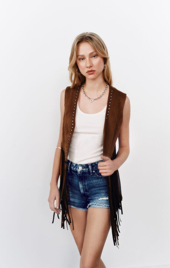 High Spirits Chaleco "Oasis" tostado