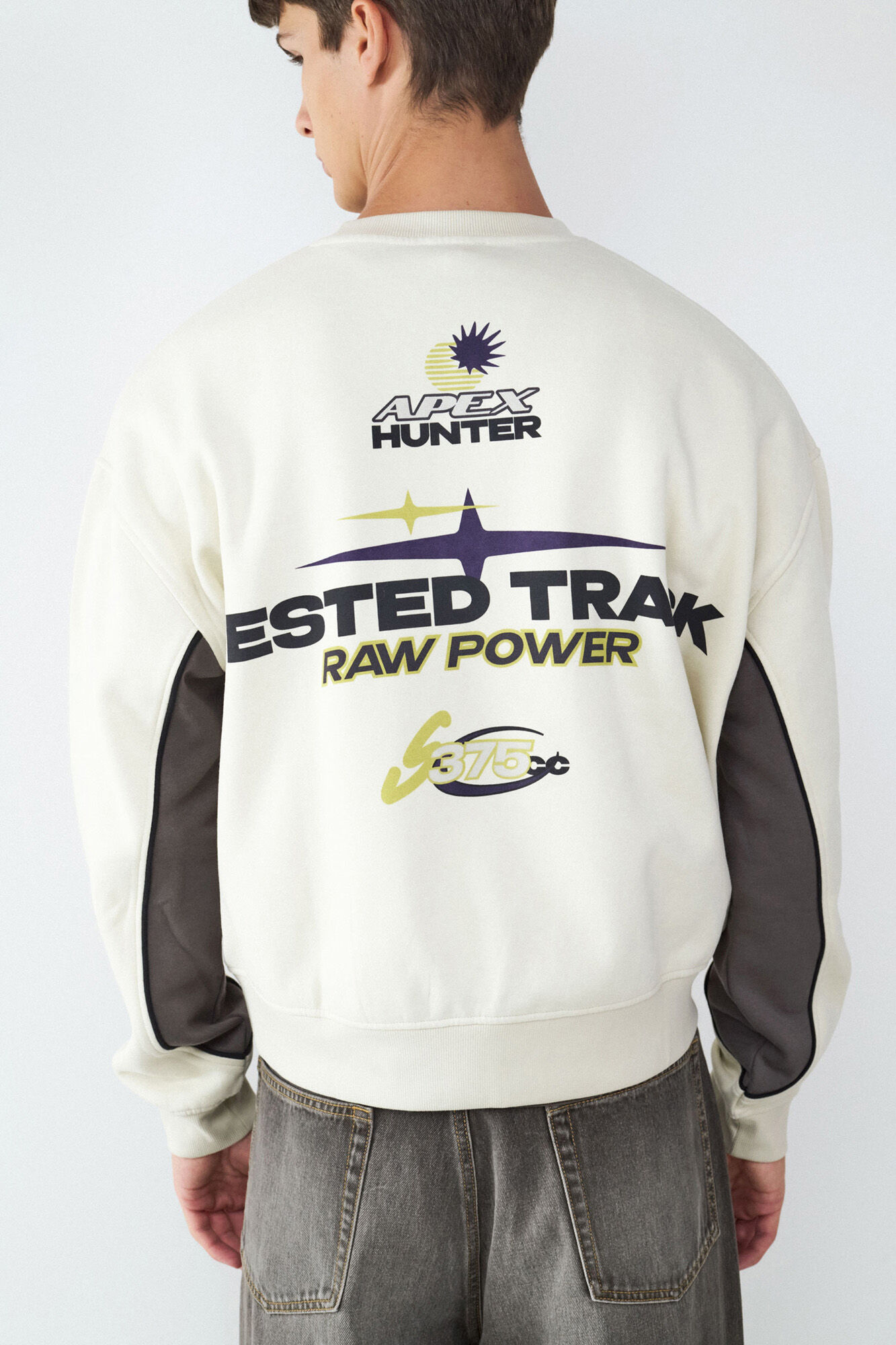 Balmohk Sudadera cuello redondo estampado f&uacute;tbol