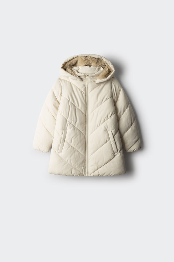 Springfield Kids Chaqueta acolchada niña beige