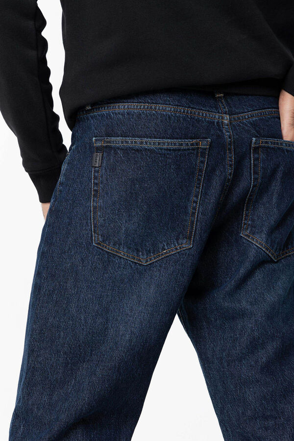 Springfield Jeans Straight Fit azul medio