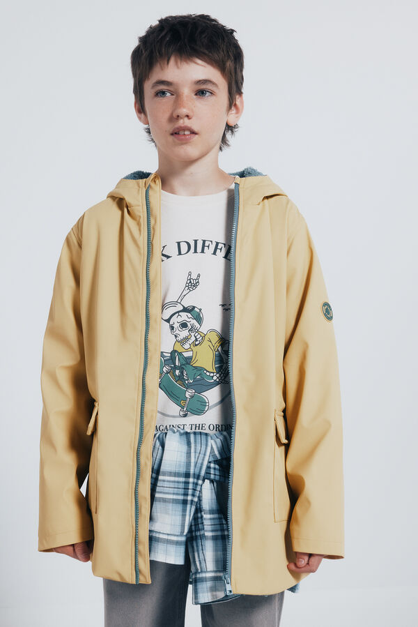 Springfield Kids Parka amarelo pastel para crian&ccedil;a amarelo