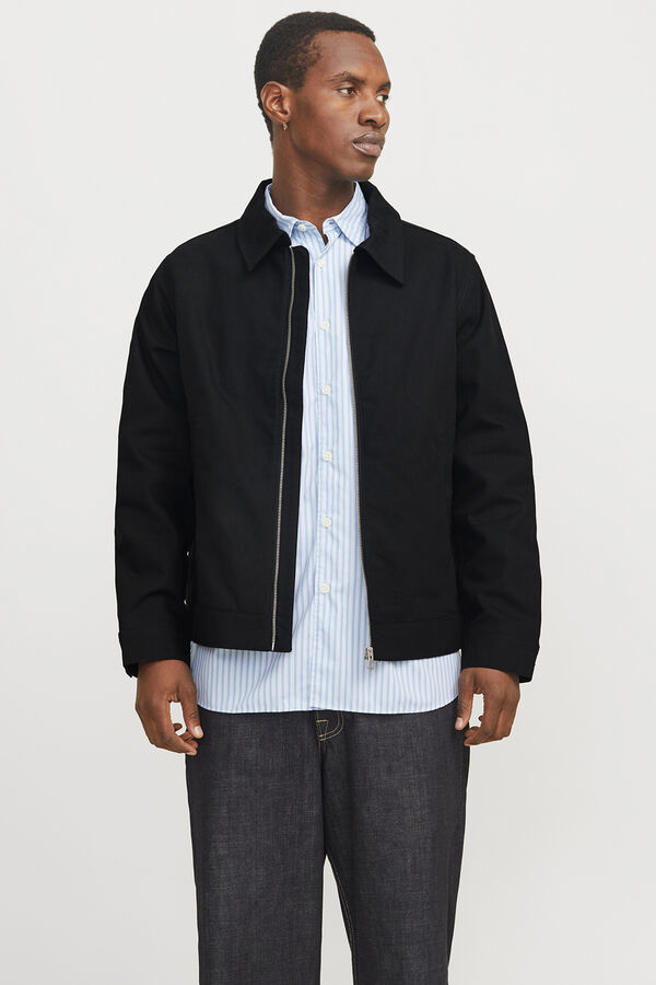 Jack & Jones Chaqueta estilo cortavientos negro