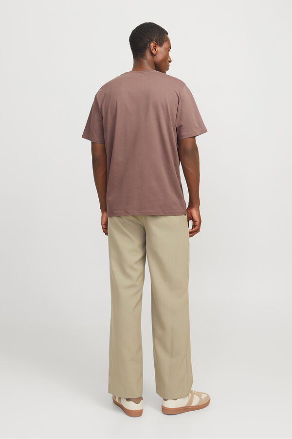 Jack & Jones Camiseta original studio marr&oacute;n