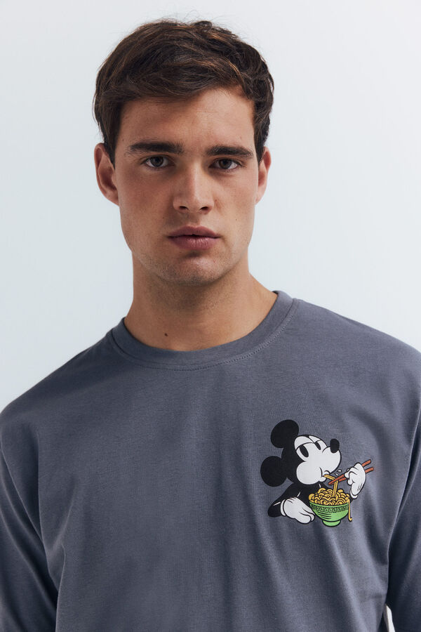 Springfield Camiseta Mickey Ramen azul