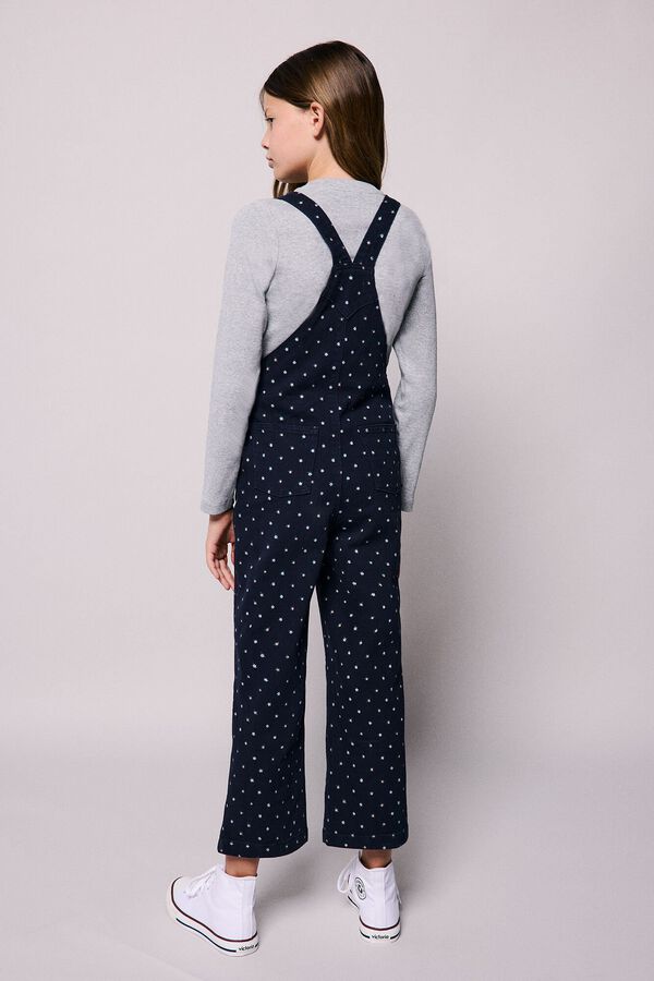 Springfield Kids Peto estampado flores ni&ntilde;a azul