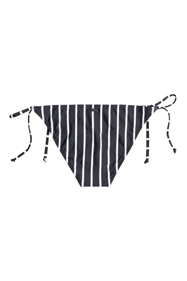 Springfield Braguita de bikini con lazadas laterales para Mujer negro