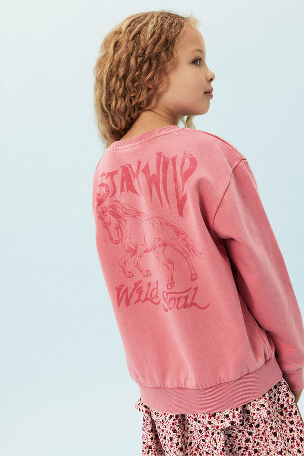 Name it Sweatshirt de menina rosa