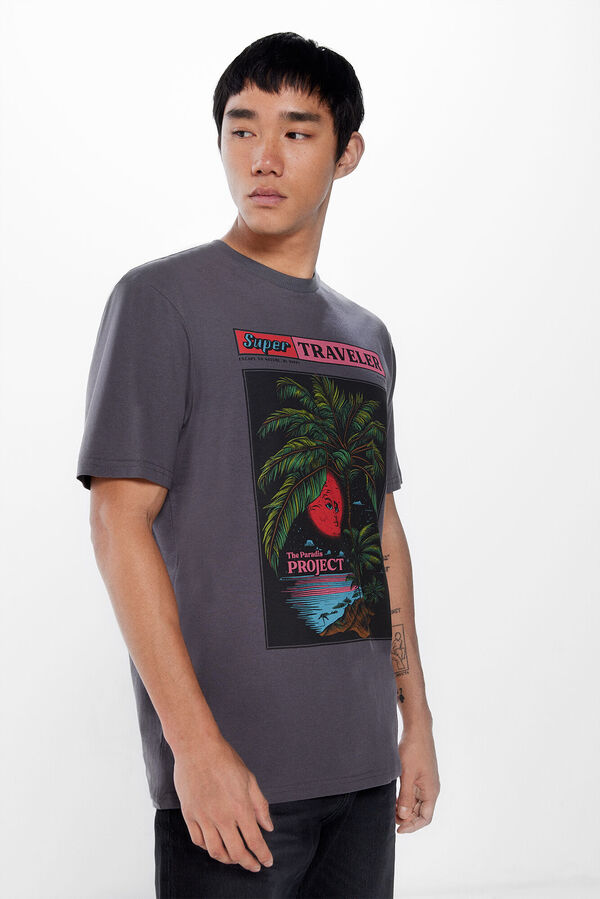 Springfield T-shirt traveller cinzento