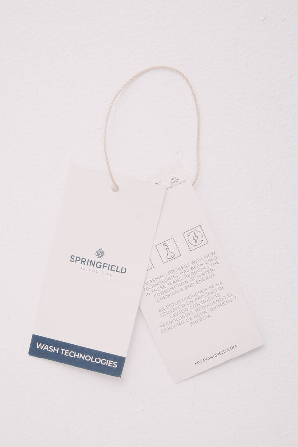 Springfield Bermuda vaquera azul