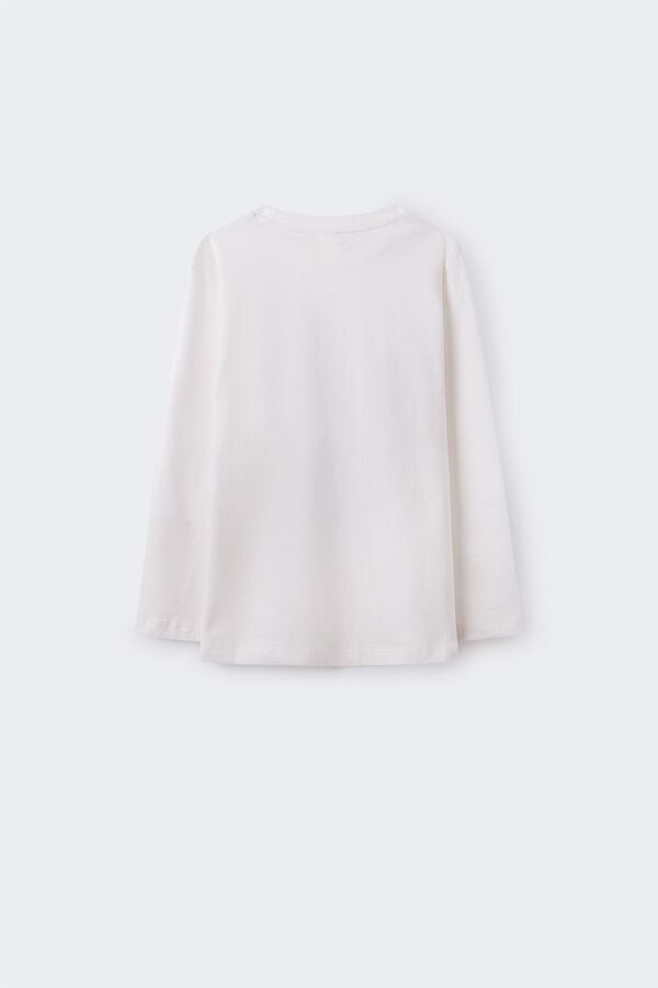 Springfield Kids T-shirt GOAL! Menino bege