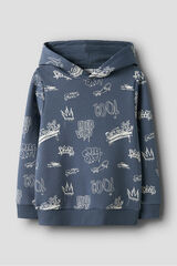 Name It Sweatshirt com capuz azul