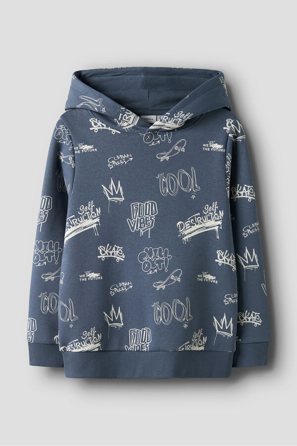 Name It Sweatshirt com capuz azul