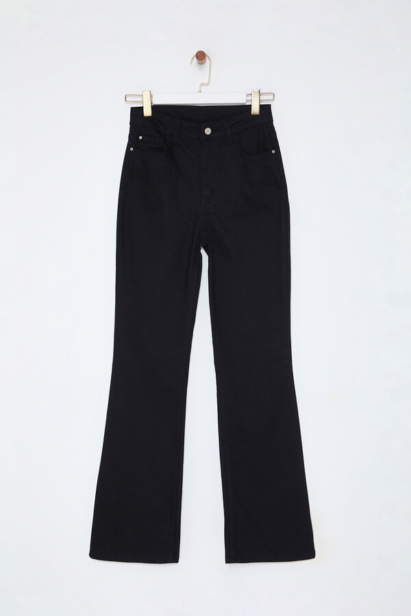 Trendyol Cal&ccedil;a cal&ccedil;a boca de sino  preto