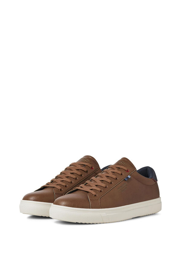 Jack & Jones Zapatillas s&iacute;mil piel tostado