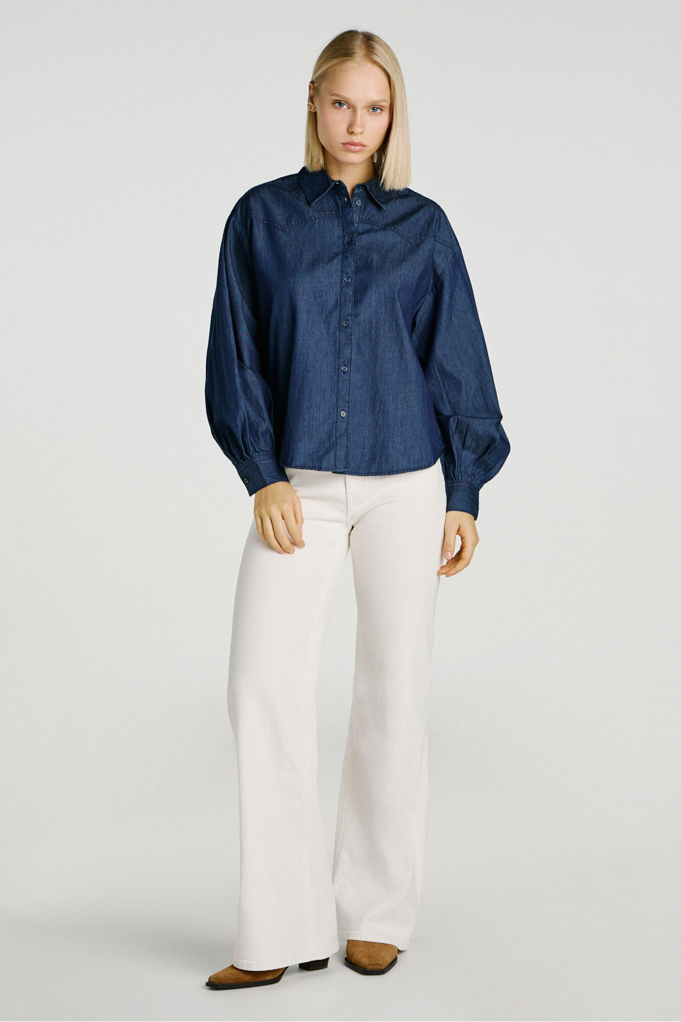 Jack & Jones Camisa manga globo