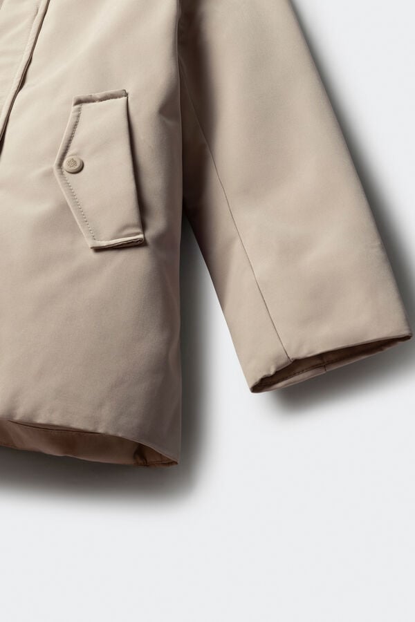 Springfield Kids Parka capucha pelo ni&ntilde;a estampado