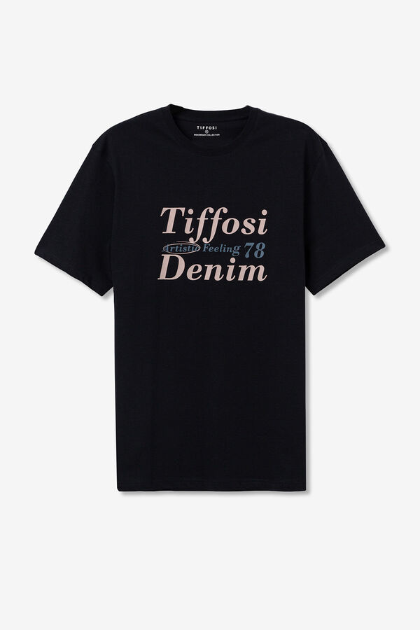 Tiffosi T-shirt estampada  azul