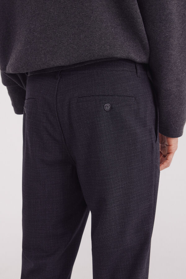 Springfield Pantal&oacute;n chino jogger estructura gris