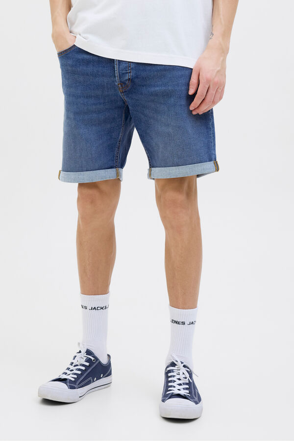 Jack & Jones Bermuda denim regular fit azul