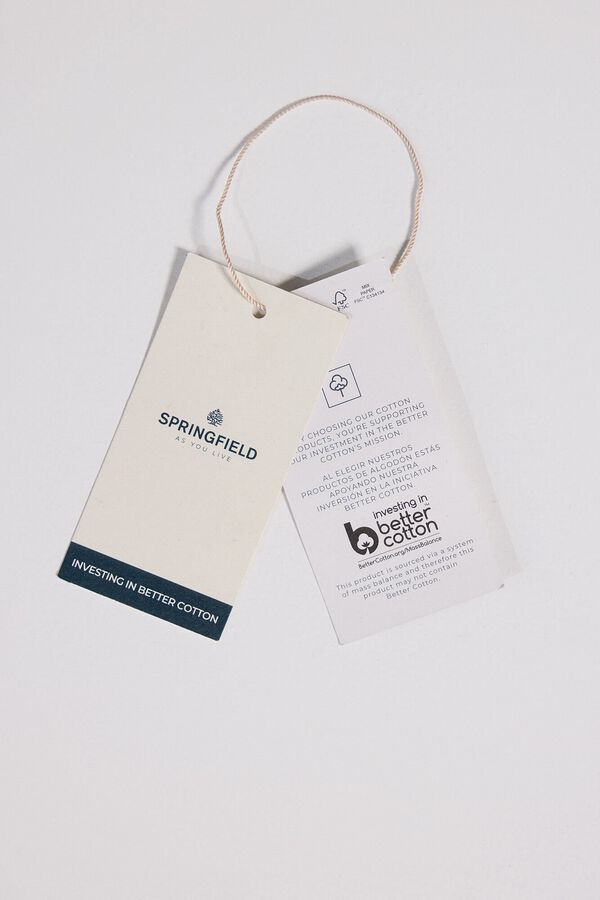 Springfield Camiseta Green Day marfil