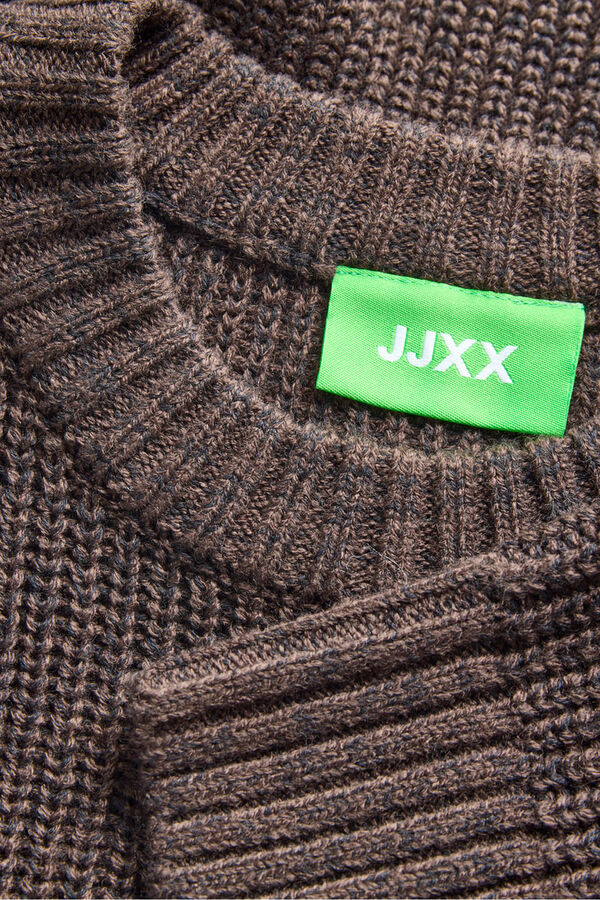 Jack & Jones Jersey b&aacute;sico de punto plano marr&oacute;n