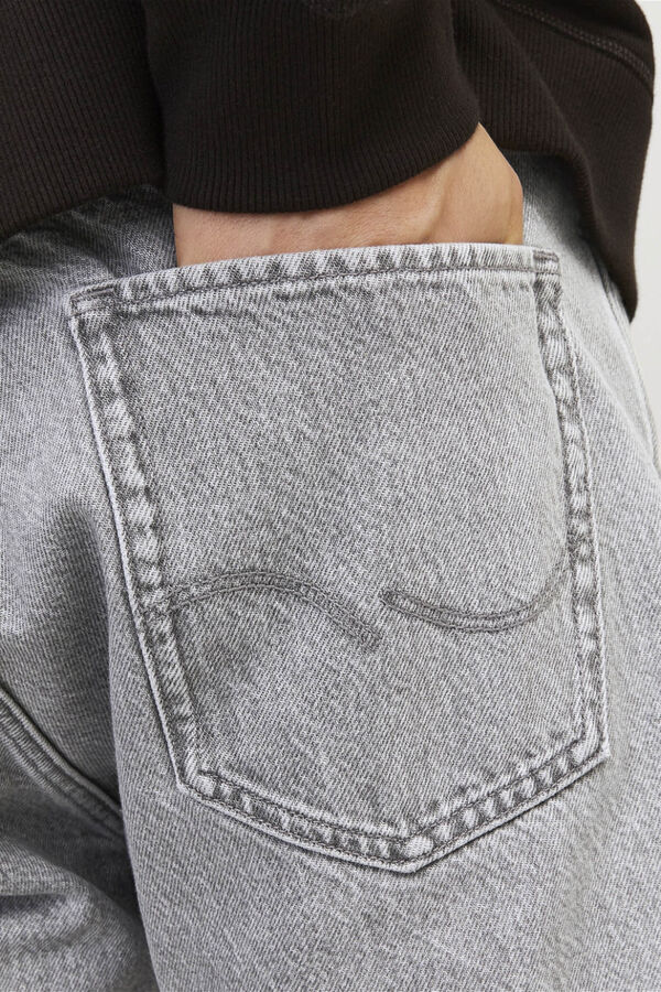 Jack & Jones Pantal&oacute;n corto Baggy Fit gris